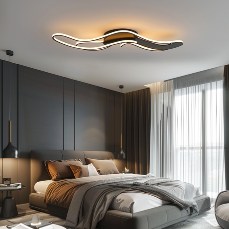 slaapkamer te verlichten met plafondlampen