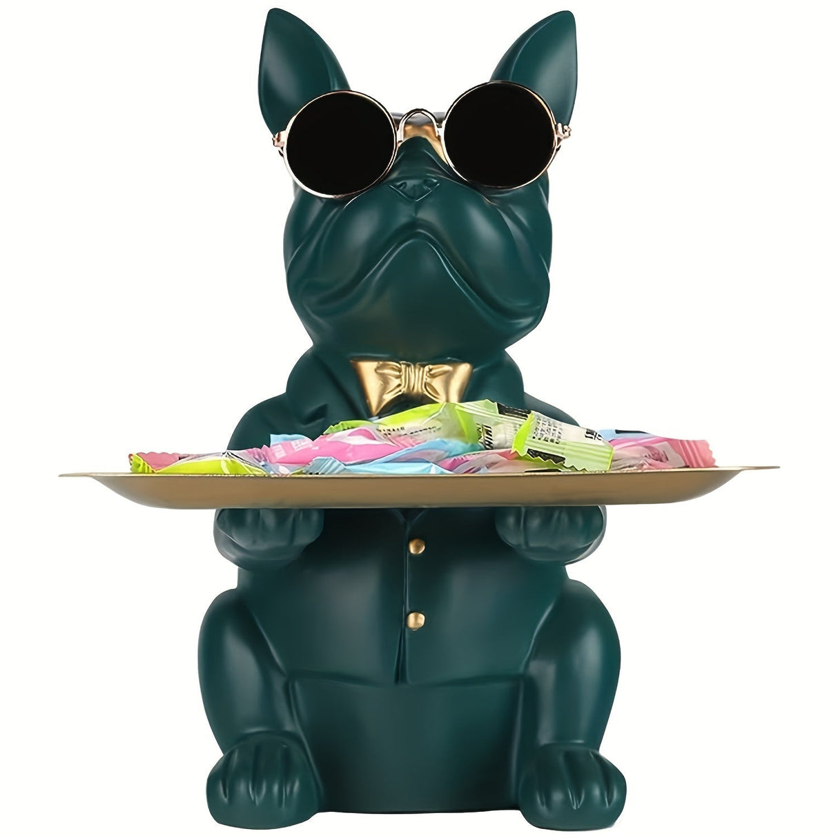 Bulldog Chic Opbergstandbeeld Woondecoratie voor Thuis