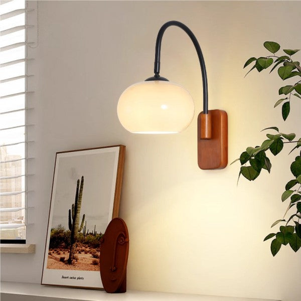 Aurista Draaibare Glazen Wandlamp