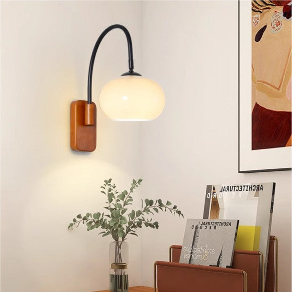 Aurista Draaibare Glazen Wandlamp