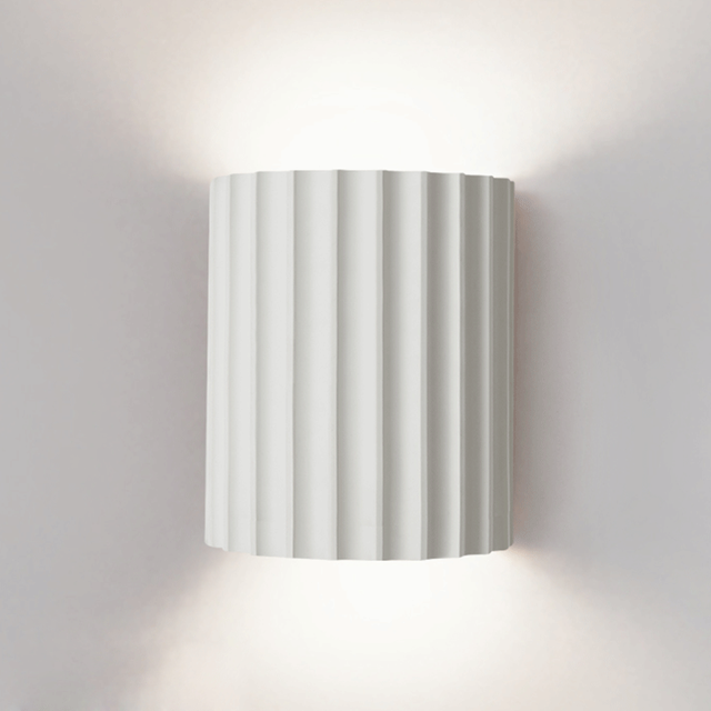 Moderne halfronde wandlamp voor in huis