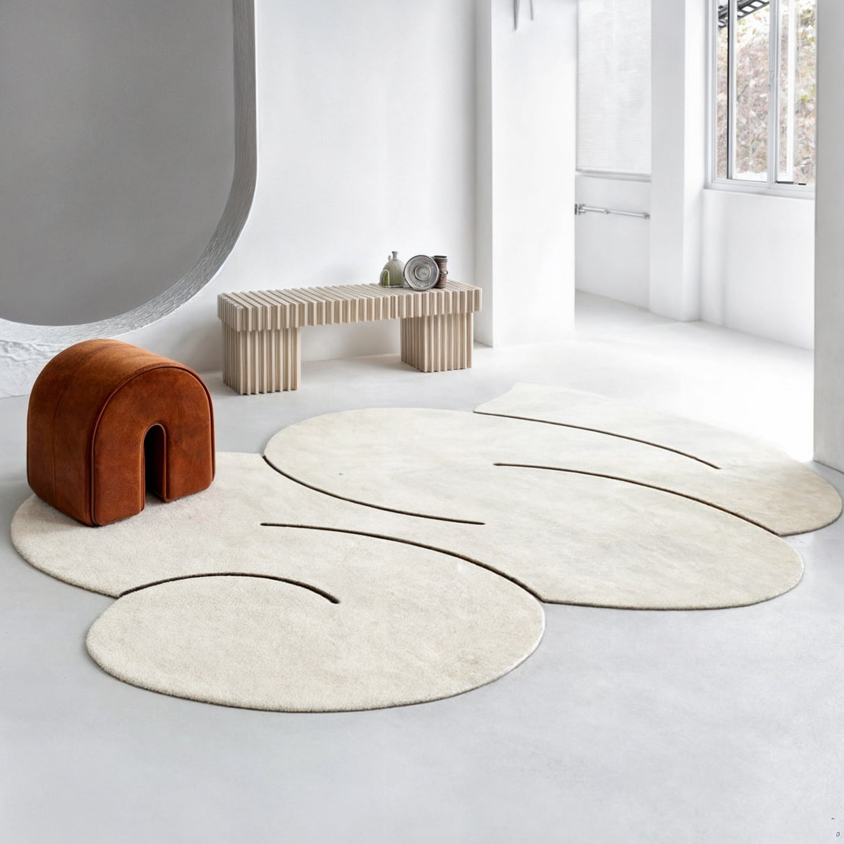 Orenda - Wollen Modern tapijt voor thuis