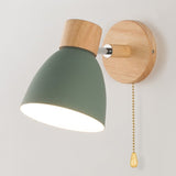 Nordluxa - Scandinavische hangende wandlamp van hout