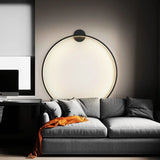 LumaOrbit - Minimalistische ronde Wandlamp