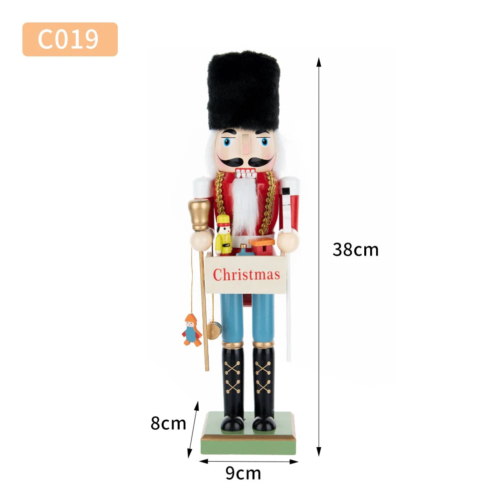 40cm Houten Notenkraker Pop / SET