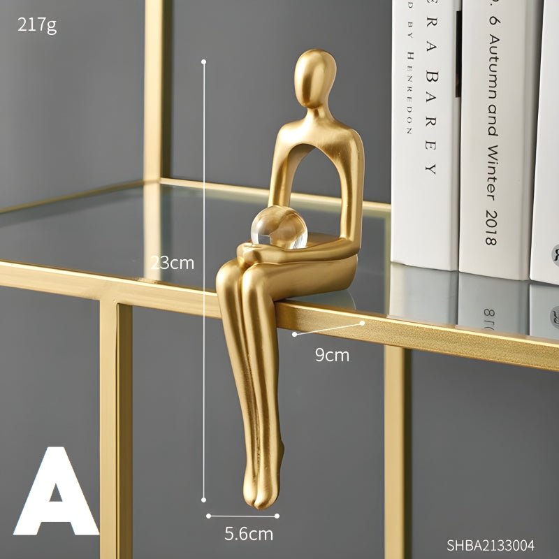 ArtistrySculpt™ - Gouden Stijlvolle Woondecoratie