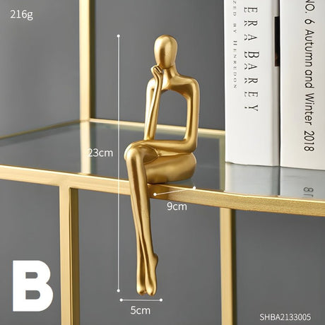 ArtistrySculpt™ - Gouden Stijlvolle Woondecoratie