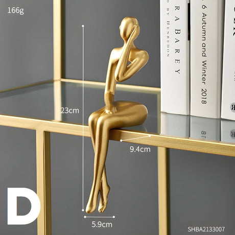 ArtistrySculpt™ - Gouden Stijlvolle Woondecoratie