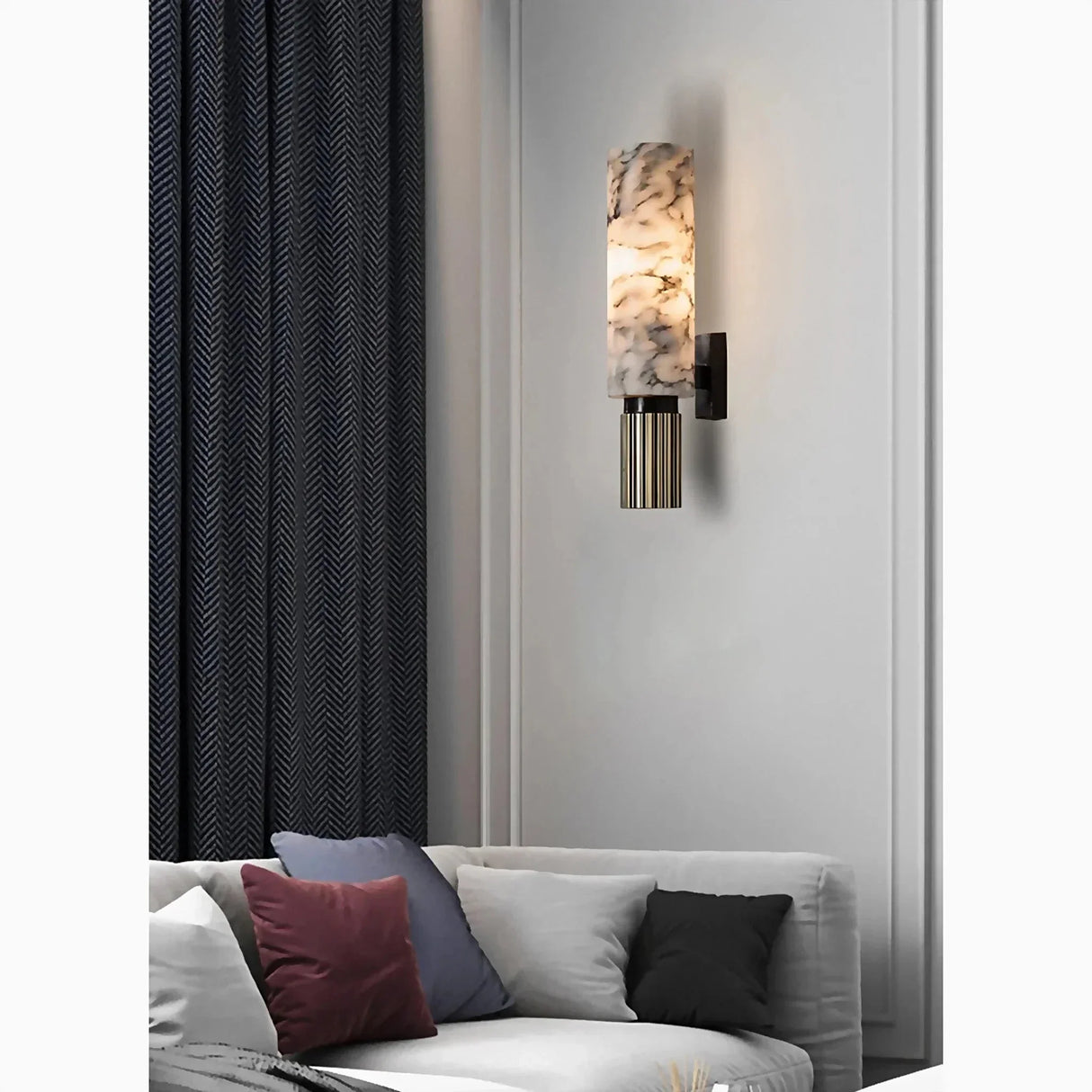 GlimmerRay Marmeren wandlamp