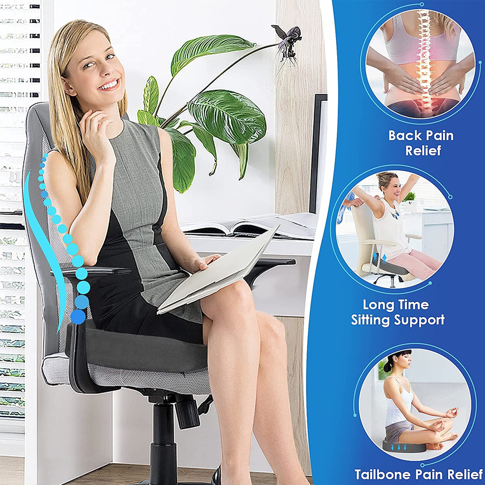 PostureEase Orthopedisch zitkussen | Ergonomisch Comfort Kussen