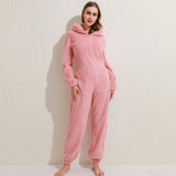 SnugglePaws™ - Superzachte Fleece Onesie met Berenoortjes