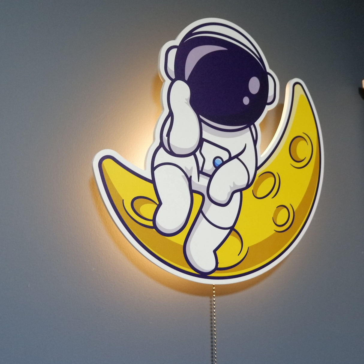 Glow Astronauten wandlamp