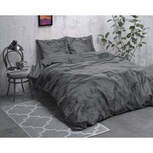 Sleeptime Beauty Skin Care-dekbedovertrek- Antraciet