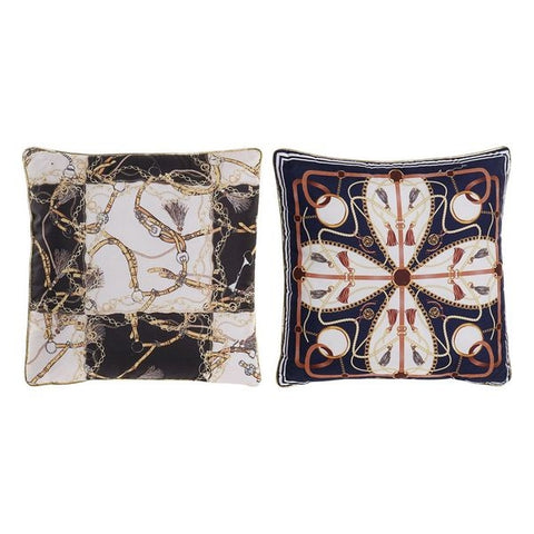 Image of Kussen Dekodonia Polyester Multicolour (2 pcs) (40 x 40 cm)