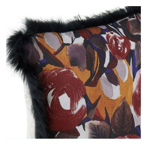 Image of Kussen Dekodonia Polyester Zwart Multicolour (2 pcs) (40 x 40 cm)