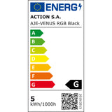 Bureaulamp Activejet AJE-VENUS RGB Zwart Plastic 5 W 230 V 16 x 5 x 16 cm