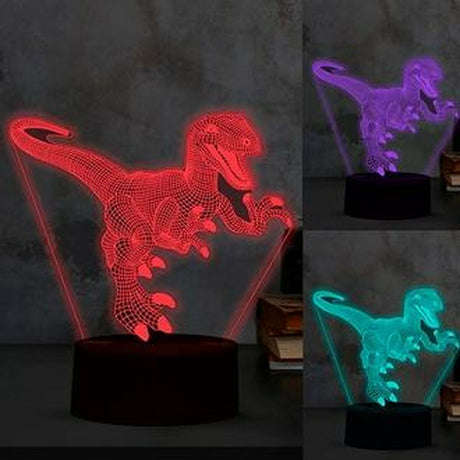 LED-lamp iTotal 3D Dinosaurus Plastic 4 W 20 x 15 x 5 cm