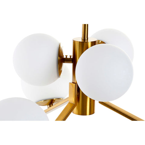 Image of Plafondlamp DKD Home Decor Metaal Gouden 60 W (60 x 60 x 135 cm)