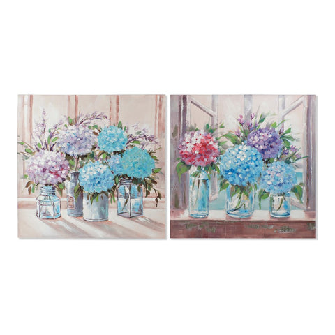 Image of Schilderij DKD Home Decor Vases Art (100 x 3 x 100 cm)