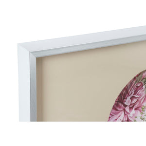 Schilderij DKD Home Decor Kristal Blommor Canvas (2 pcs) (64 x 3 x 94 cm)