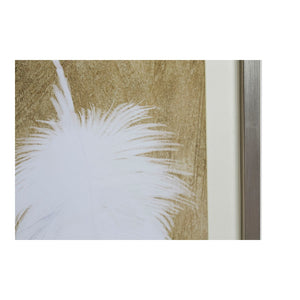 Schilderij DKD Home Decor Veer (2 pcs) (44 x 4 x 84 cm)