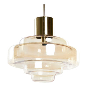 Plafondlamp DKD Home Decor Metaal Kristal (45 x 45 x 45 cm)