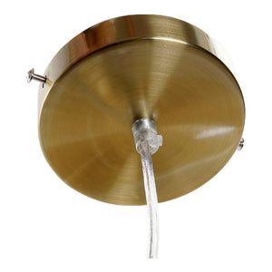 Plafondlamp DKD Home Decor Metaal Kristal (45 x 45 x 45 cm)