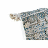 Kussen DKD Home Decor Beige Blauw Polyester Katoen (45 x 5 x 45 cm)
