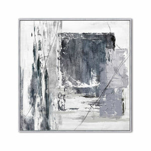 Schilderij DKD Home Decor Abstract (2 pcs) (80 x 3 x 80 cm)