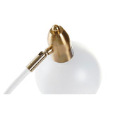 Bureaulamp DKD Home Decor Gouden Wit 220 V 50 W (27 x 15 x 50 cm)