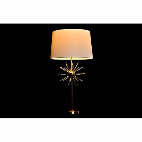 Bureaulamp DKD Home Decor Gouden Ster Wit 220 V 50 W Modern (41 x 41 x 80 cm)