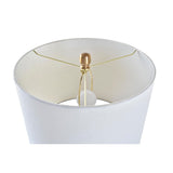 Bureaulamp DKD Home Decor Gouden Transparant Wit 220 V 50 W Modern (36 x 36 x 64 cm)