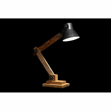 Bureaulamp DKD Home Decor Ziverachtig Bruin 220 V 50 W (50 x 15 x 65 cm)