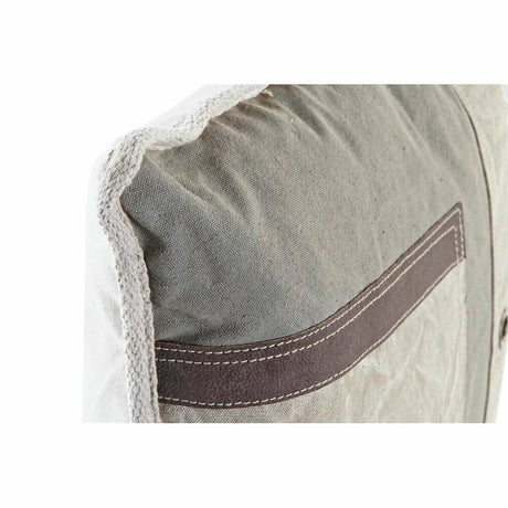 Kussen DKD Home Decor Grijs Polyester Huid Ster Wit Vintage 97% Polyester (45 x 15 x 45 cm)