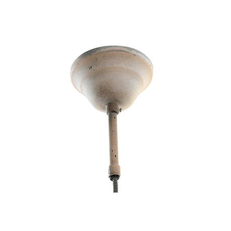 Plafondlamp DKD Home Decor Natuurlijk Beige Donker grijs 50 W (37 x 37 x 48 cm)