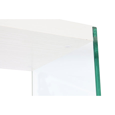 Wandplank DKD Home Decor Wit Transparant Kristal Hout MDF 40 x 30 x 180 cm (1)
