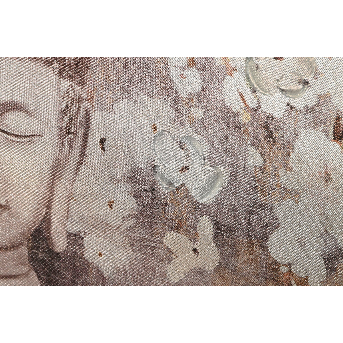 Schilderij Home ESPRIT Boeddha Orientaals 60 x 2,7 x 80 cm (2 Stuks)