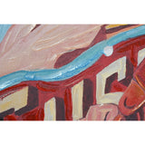 Schilderij Home ESPRIT Abstract Modern 100 x 3,5 x 100 cm (2 Stuks)