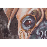 Schilderij Home ESPRIT Hond 70 x 3,5 x 100 cm (2 Stuks)