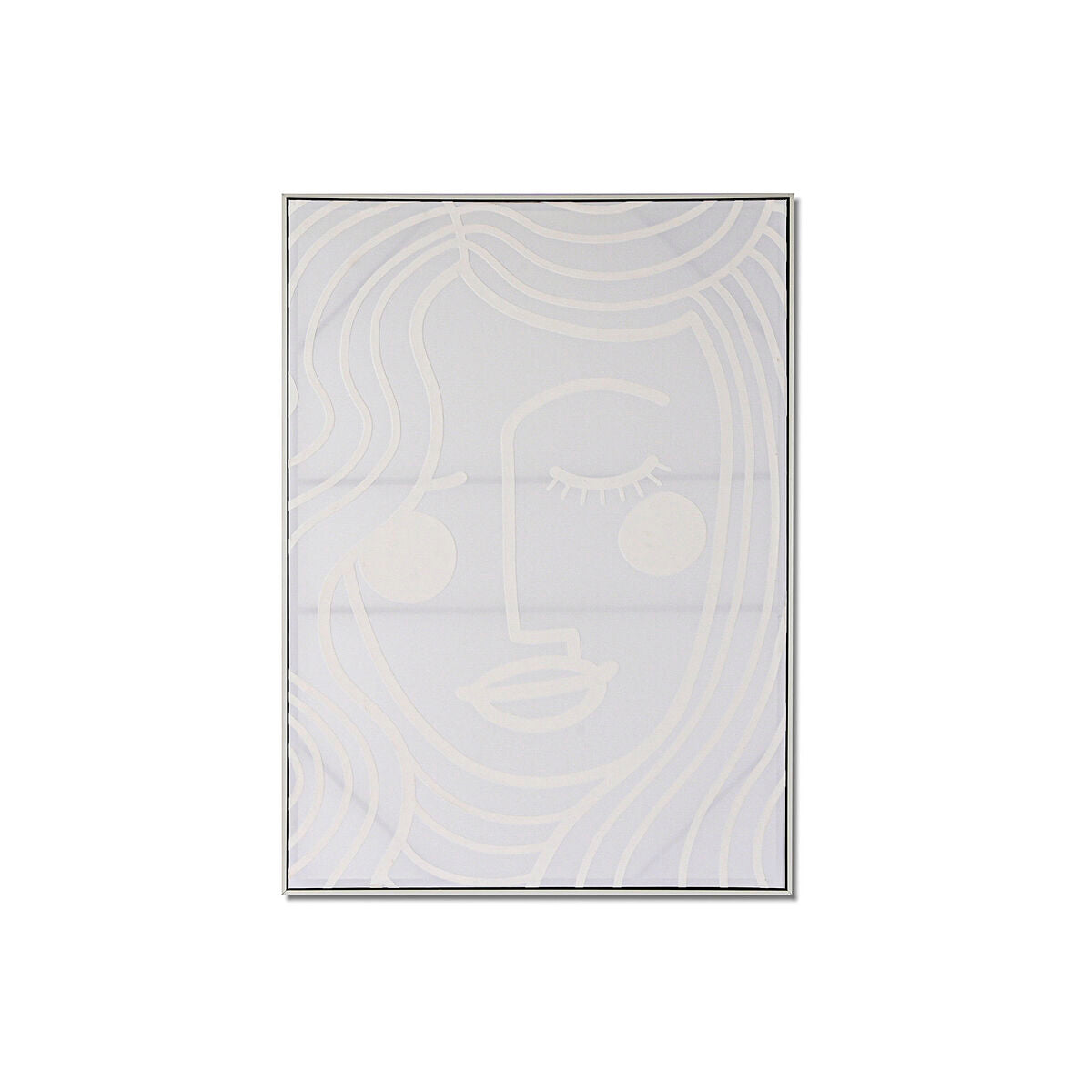 Schilderij 3D Home ESPRIT Vrouw 103 x 4,5 x 143 cm