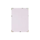 Wandspiegel Home ESPRIT Wit Bruin Beige Grijs Kristal polyestyreen 63,3 x 2,6 x 89,6 cm (4 Stuks)
