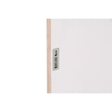 Wandspiegel Home ESPRIT Wit Bruin Beige Grijs Kristal polyestyreen 36 x 2 x 95,5 cm (4 Stuks)