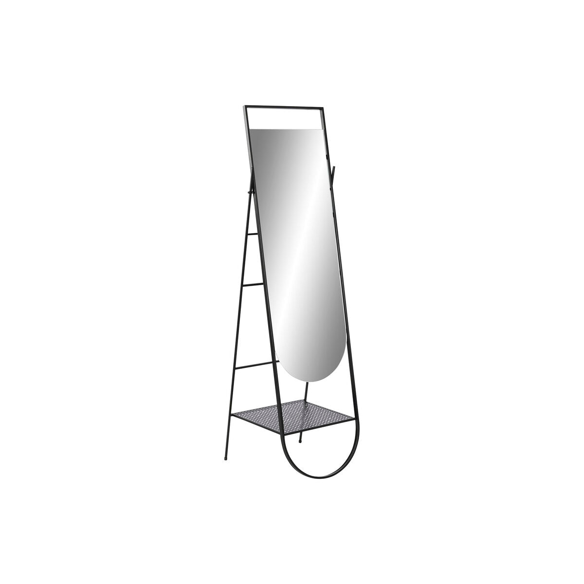 Lange spiegel Home ESPRIT Zwart 44,4 x 40 x 162 cm