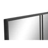 Wandspiegel Home ESPRIT Zwart Kristal Ijzer 90 x 2 x 180 cm