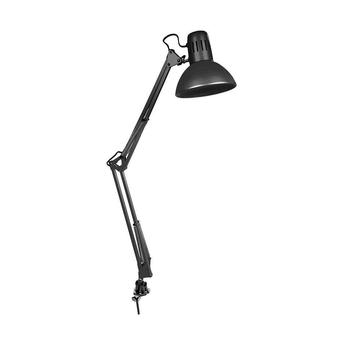 Bureaulamp EDM Melbourne E27 60 W Flexo/bureaulamp Zwart Metaal (24 x 98 cm)