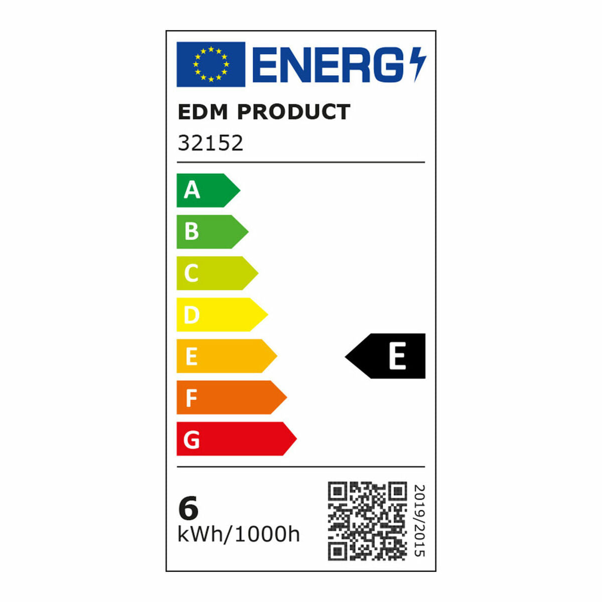 Led-applicatie EDM Plastic E 200 Lm (23 x 10 x 6,5 cm)