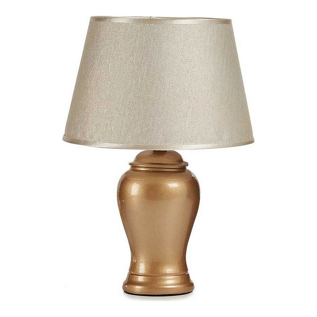 Bureaulamp Keramisch Gouden (28 x 39 x 28 cm)
