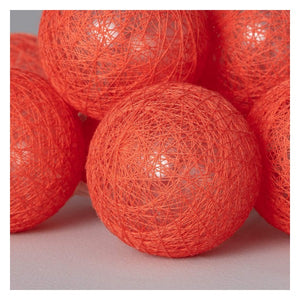 Bollenslinger LED Ledkia Red Sugar (4,35 m)