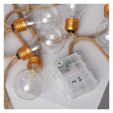 Image of LED-lichtkrans Ledkia Kamba 2 m (Warm wit 2700-3000 K)