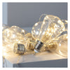 LED-lichtkrans Ledkia Edison 2m Draadloos (Warm wit 2700-3000 K)